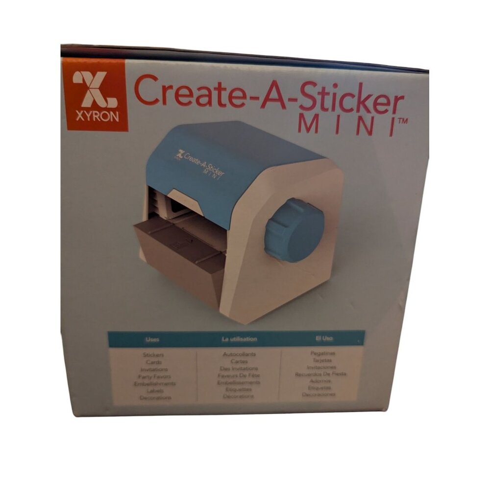 Xyron Create-A-Sticker Mini Sticker Maker Machine - Picture 7 of 11